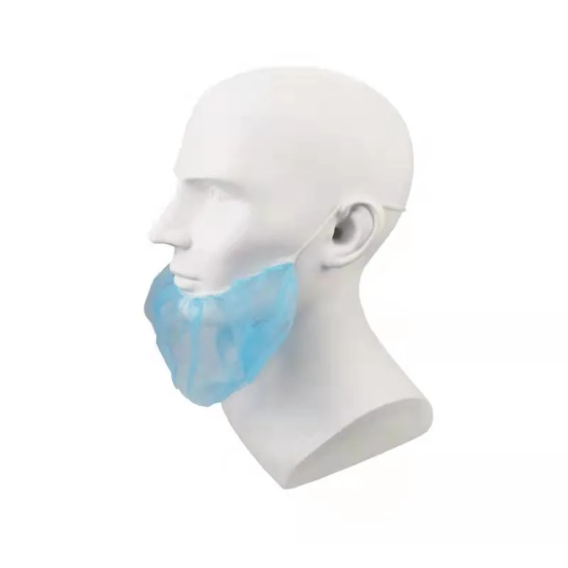 Customized 10g PP White Disposable Beard Covers for Food Industry