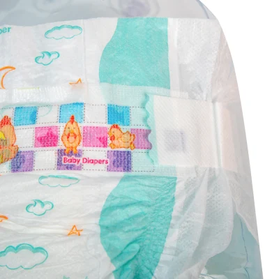 Fralda para bebê de algodão estilo descartável com cós exclusivo cuidado elástico produto para bebê